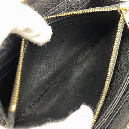 【中古】LOUIS VUITTON | ルイ・ヴィトン ジッピー モノグラム アンプラント ラウンドファスナー長財布 M61864 ブラック【尾張小牧店】