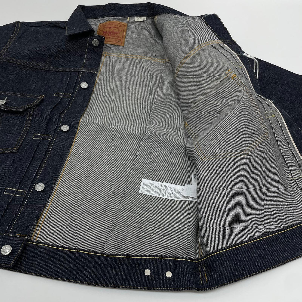 【中古】Levi's VintageClothing | リーバイスヴィンテージクロージング 507XX 1953年モデル復刻　TYPE II　Tバック デニムジャケット　ネイビー サイズ：44【尾張小牧店】