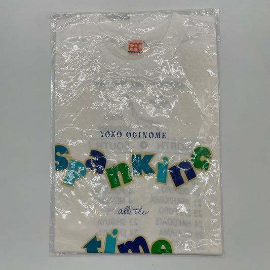 未開封・未使用／荻野目洋子 1989年コンサートツアー『SPANKING ALL TIME』公式ヴィンテージTシャツ　【尾張小牧店】
