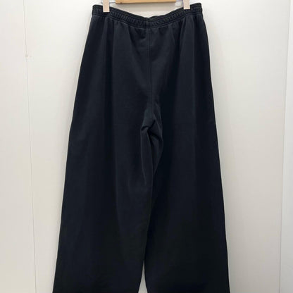 【中古】Alexander Wang | アレキサンダーワン MID-RISE OVERSIZED SWEATPANT W/ LOGO PRINT スウェットパンツ UCC4264452 ブラック サイズ：M【尾張小牧店】