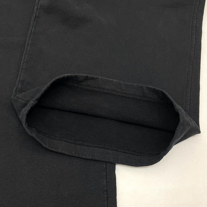 【中古】Alexander Wang | アレキサンダーワン MID-RISE OVERSIZED SWEATPANT W/ LOGO PRINT スウェットパンツ UCC4264452 ブラック サイズ：M【尾張小牧店】