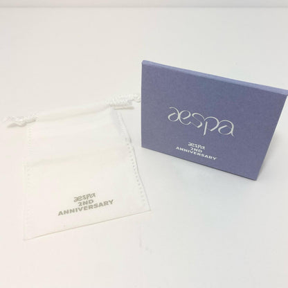 アイドルグッズ 【中古】aespa 2nd Anniversary ニンニン ネックレス トレカ欠品【尾張小牧店】【アイドル】【専】【ポスト投函】【代引き不可】【尾張小牧店】