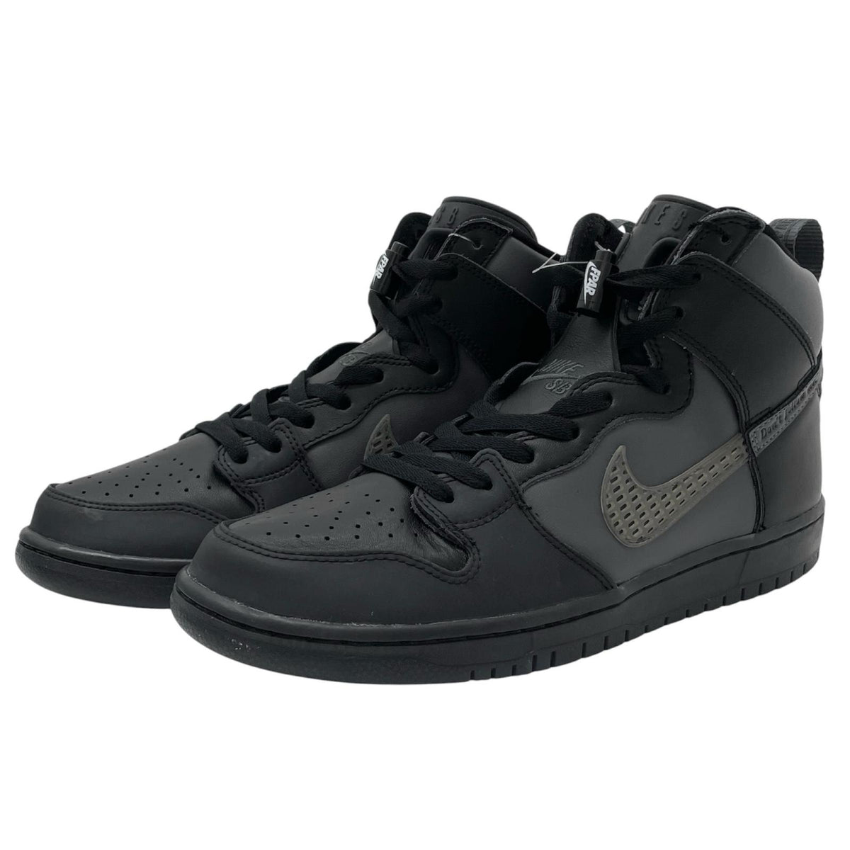 【中古】NIKE | ナイキ SB Dunk High Pro PRM "Black"/ダンク ハイ プロ プレミアム "ブラック"　スニーカー 靴　BV1052-001 ブラック×グレー 27cm【尾張小牧店】