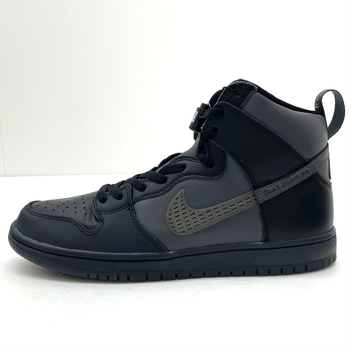 【中古】NIKE | ナイキ SB Dunk High Pro PRM "Black"/ダンク ハイ プロ プレミアム "ブラック"　スニーカー 靴　BV1052-001 ブラック×グレー 27cm【尾張小牧店】