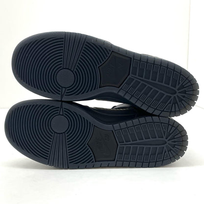 【中古】NIKE | ナイキ SB Dunk High Pro PRM "Black"/ダンク ハイ プロ プレミアム "ブラック"　スニーカー 靴　BV1052-001 ブラック×グレー 27cm【尾張小牧店】