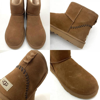 【中古】UGG | アグ スエードムートンブーツ ブラウン 28cm【尾張小牧店】