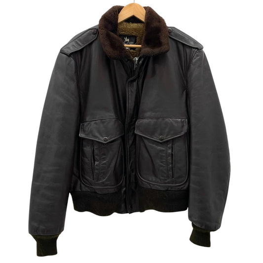 【中古】OLD | オールド　Golden Fleece TYPE G-1/A-2 フライトジャケット ブラウン サイズ：42【尾張小牧店】