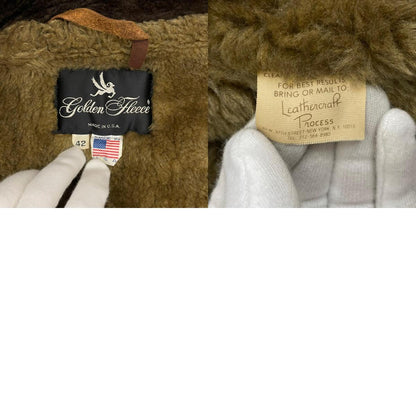 【中古】OLD | オールド　Golden Fleece TYPE G-1/A-2 フライトジャケット ブラウン サイズ：42【尾張小牧店】
