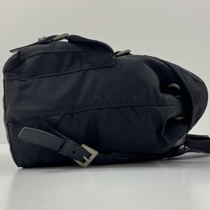 【中古】PRADA | プラダ リュック テスート デイパック バックパック B6677 ブラック【尾張小牧店】