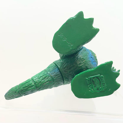 【尾張小牧店】当時物 ブルマァク エリ巻恐竜 ジラース STソフビ 緑成型×青銀スプレー ウルトラマン【レトロ】【中古】