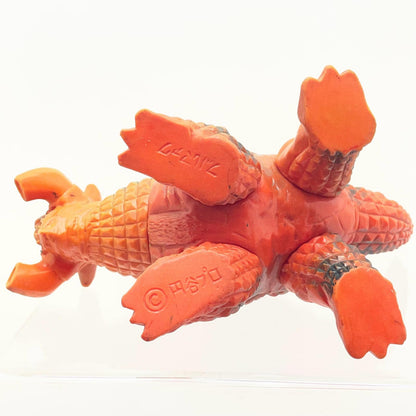 【尾張小牧店】当時物 ブルマァク 核怪獣 ギラドラス STソフビ オレンジ成型×深緑スプレー ウルトラセブン【レトロ】【中古】