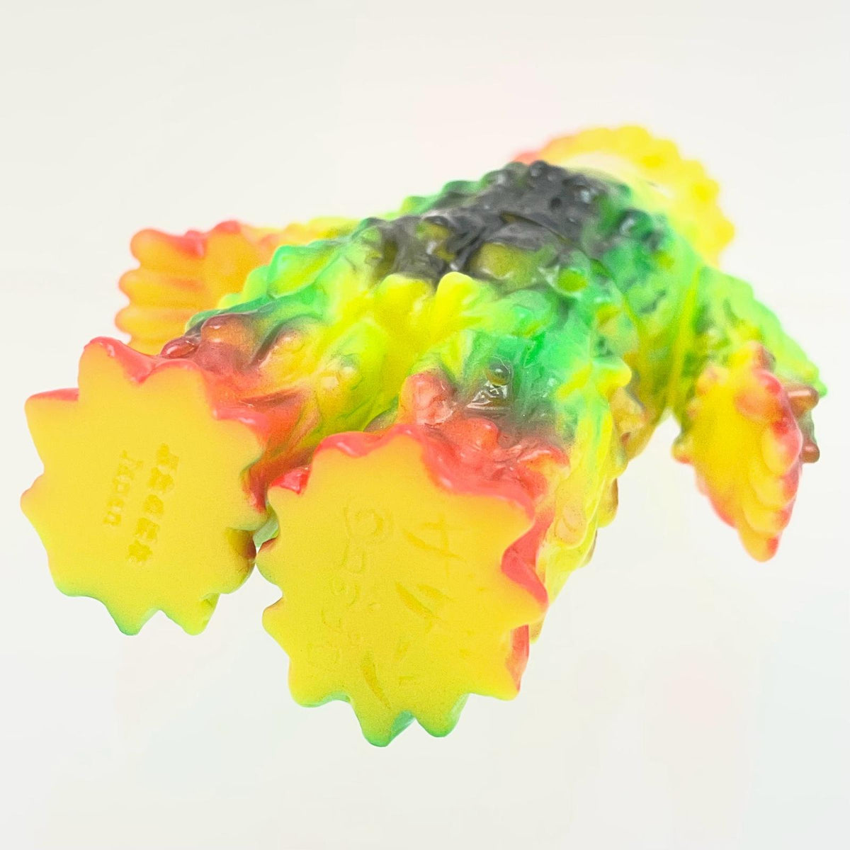 【尾張小牧店】ぶたのはな ヘドロ怪獣 ザザーン ソフト焼き玩具怪獣シリーズ 2014 ミニソフビ 黄色成型 帰ってきたウルトラマン【レトロ】【中古】