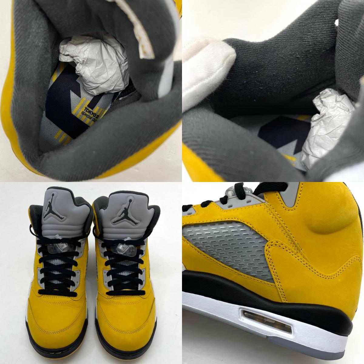 【中古】NIKE | ナイキ Air Jordan 5 Retro "Tokyo 23"/エアジョーダン5 レトロ "トーキョー23"　スニーカー 靴　IO3372-700 イエロー 28cm【尾張小牧店】