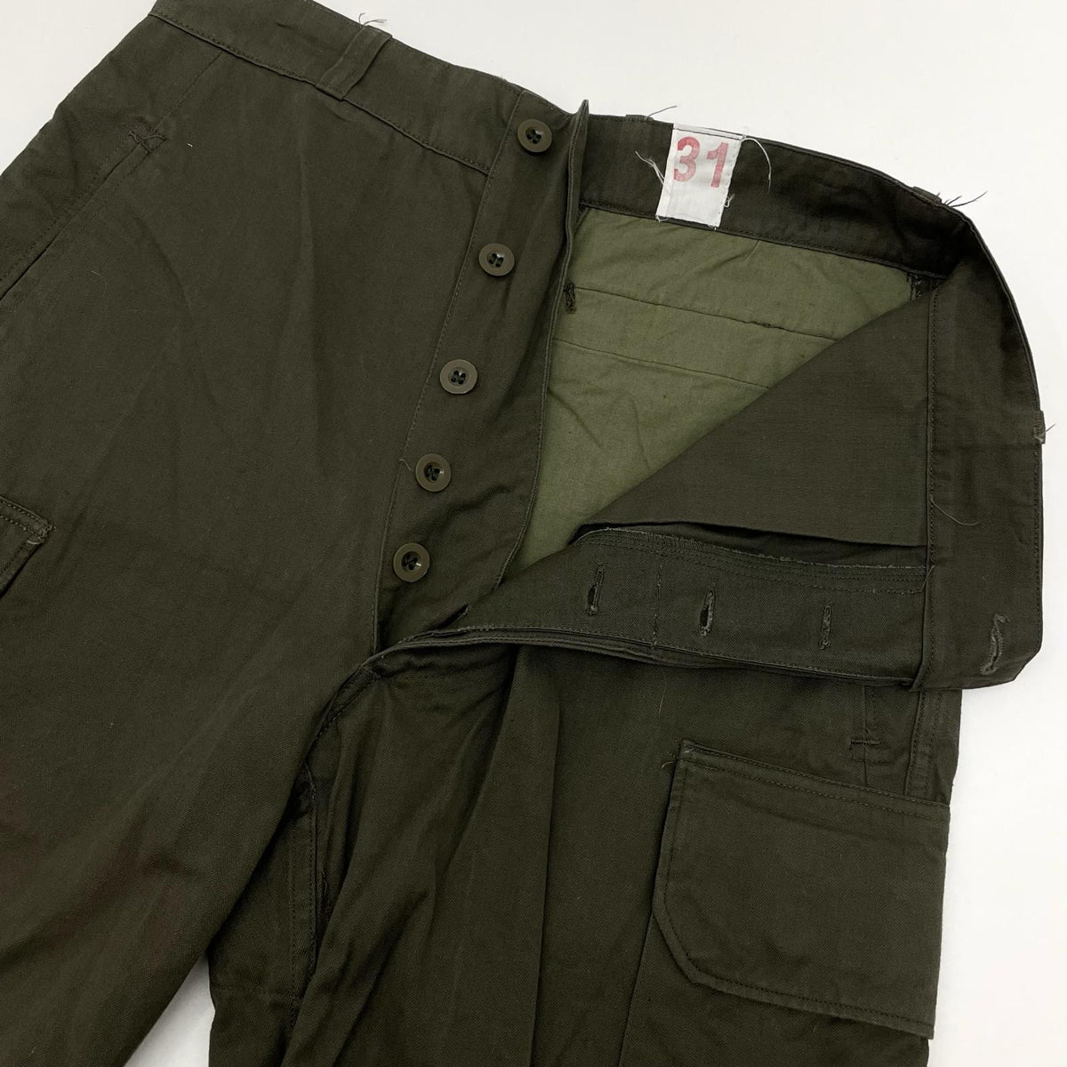 【中古】MILITARY衣料 | ミリタリーイリョウ M-47 カーゴパンツ カーキ サイズ：31【尾張小牧店】
