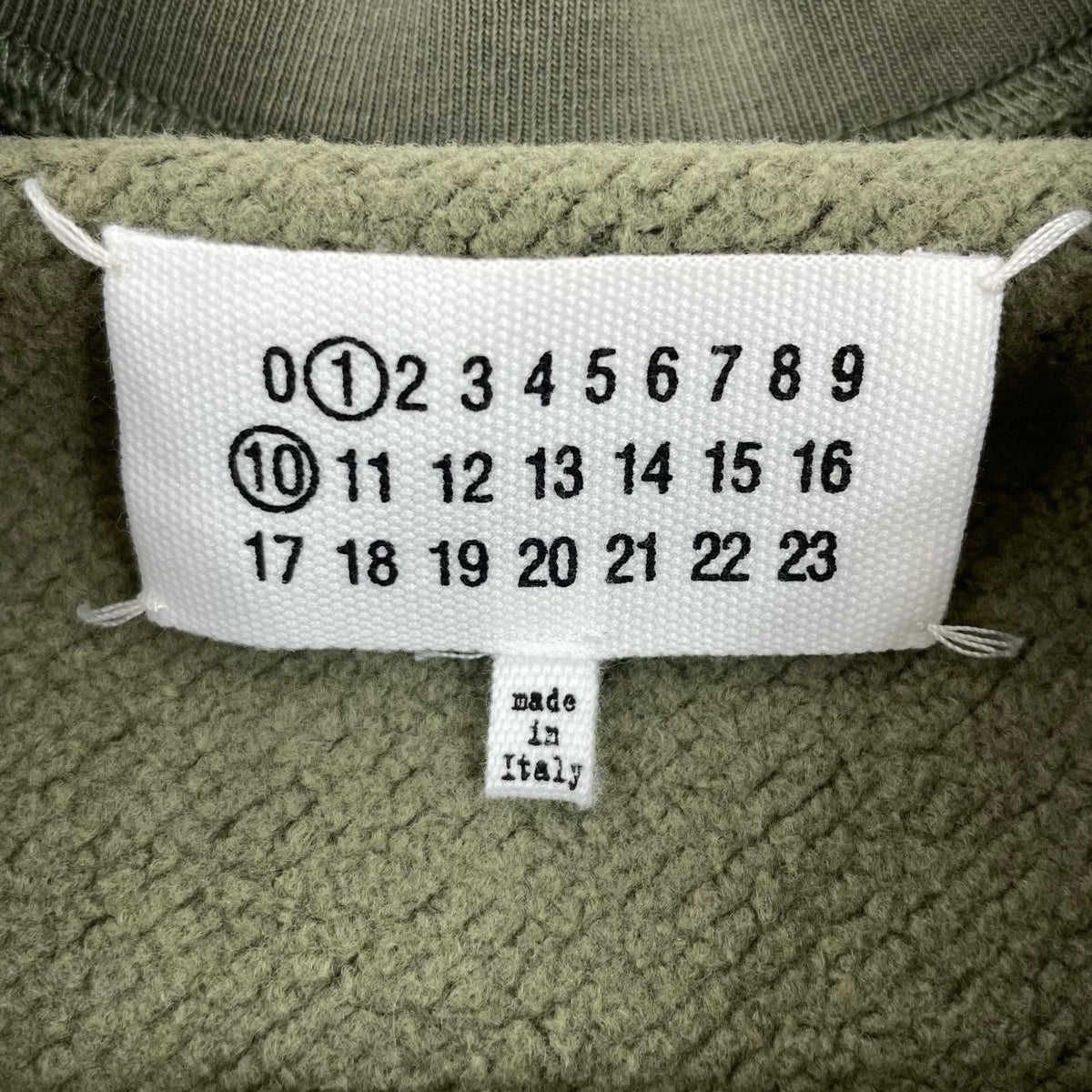 【中古】Maison Margiela | メゾンマルジェラ スウェット カーキ サイズ：L【尾張小牧店】