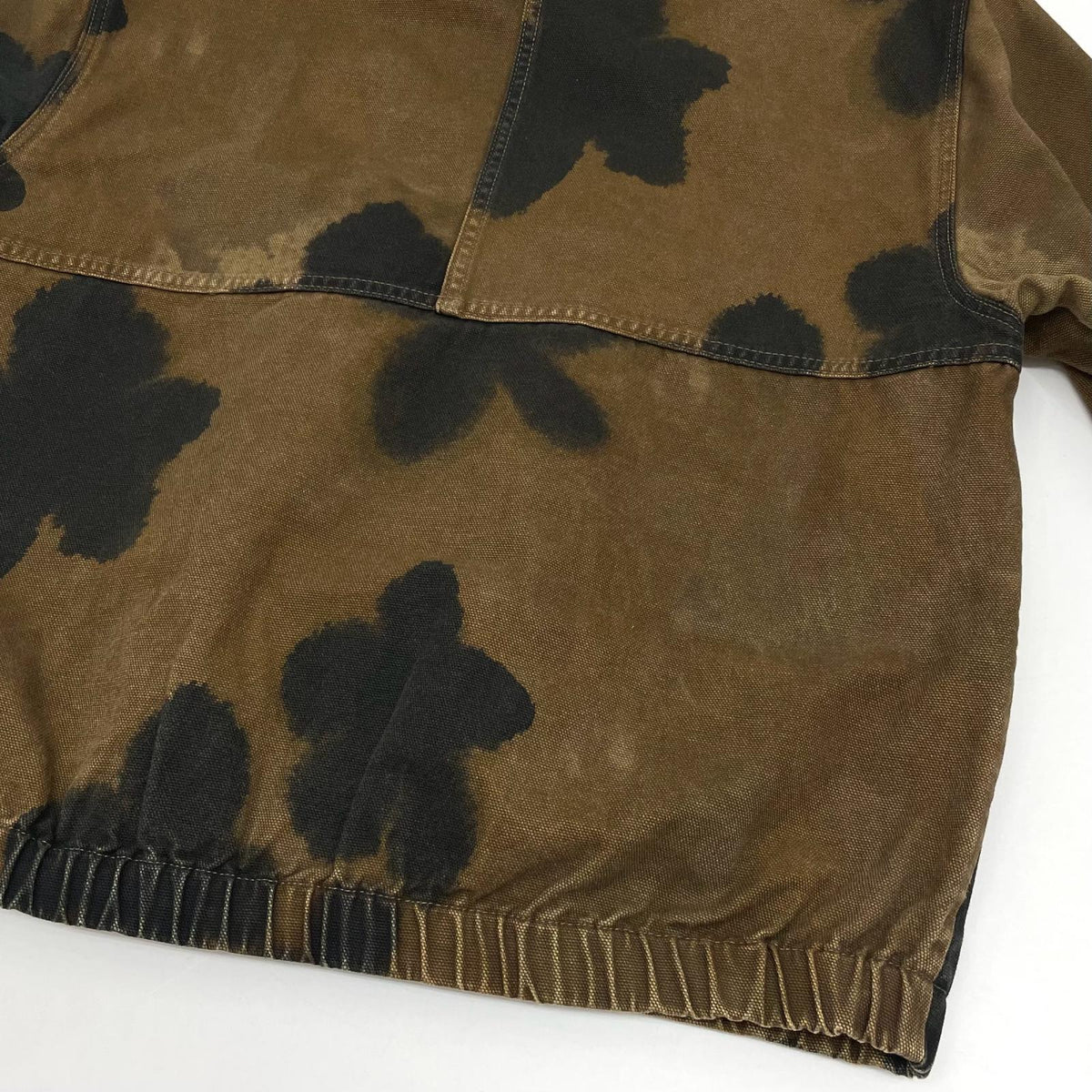 【中古】STUSSY | ステューシー FLORAL DYE WORK JACKET ワークジャケット ブラウン サイズ：L【尾張小牧店】