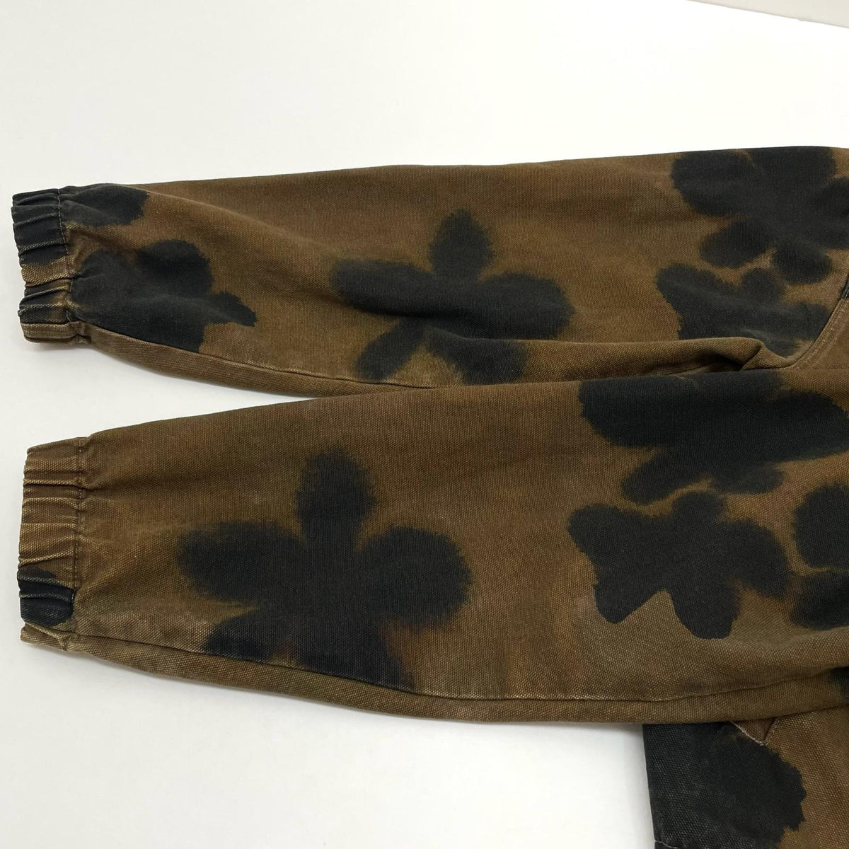 【中古】STUSSY | ステューシー FLORAL DYE WORK JACKET ワークジャケット ブラウン サイズ：L【尾張小牧店】