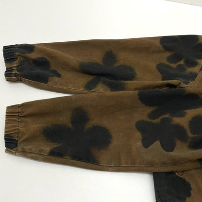 【中古】STUSSY | ステューシー FLORAL DYE WORK JACKET ワークジャケット ブラウン サイズ：L【尾張小牧店】