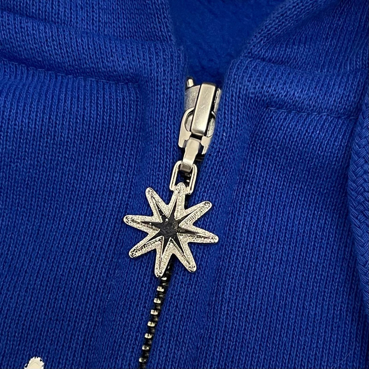 【中古】BoTT | ボット WOLF ZIP HOODIE 長袖パーカー ブルー サイズ：L【尾張小牧店】