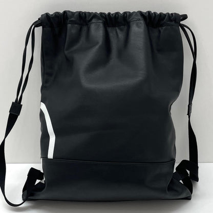 【中古】Valentino Garavani | ヴァレンティノ・ガラヴァーニ V LOGO BACKPACK ナップサック バックパック　リュックサック　ブラック【尾張小牧店】