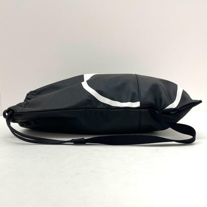 【中古】Valentino Garavani | ヴァレンティノ・ガラヴァーニ V LOGO BACKPACK ナップサック バックパック　リュックサック　ブラック【尾張小牧店】