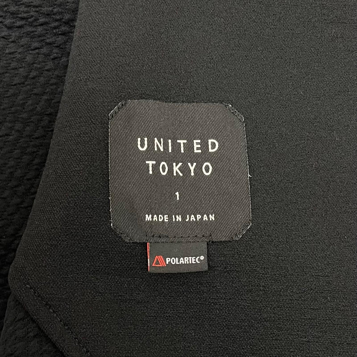 【中古】UNITED TOKYO | ユナイテッドトウキョウ POLARTEC POWER AIR BLOUSON ブルゾン 133550011 ブラック サイズ：1【尾張小牧店】