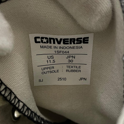 【中古】CONVERSE×atmos | コンバース×アトモス ALL STAR LGCY ハイカットスニーカー 靴　ブラック 30cm【尾張小牧店】【専】