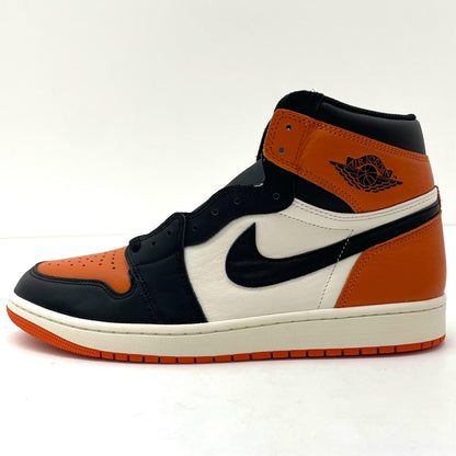 【中古】NIKE | ナイキ Air Jordan 1 Retro High OG "Shattered Backboard"/エアジョーダン1 レトロ ハイ OG "シャッタードバックボード"　スニーカー 靴　DZ5485-008 オレンジ×ブラック 30cm【尾張小牧店】【専】