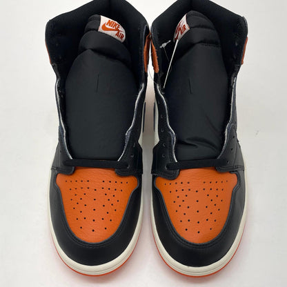 【中古】NIKE | ナイキ Air Jordan 1 Retro High OG "Shattered Backboard"/エアジョーダン1 レトロ ハイ OG "シャッタードバックボード"　スニーカー 靴　DZ5485-008 オレンジ×ブラック 30cm【尾張小牧店】【専】