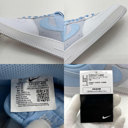 【中古】NIKE | ナイキ Air Force 1 Low '07 LV8 "Psychic Blue"/エアフォース1 ロー '07 LV8 "サイキックブルー"　スニーカー 靴　CZ0337-400 ライトブルー×ホワイト 29cm【尾張小牧店】【専】