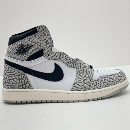 【中古】NIKE | ナイキ Air Jordan 1 High OG "White Cement/Safari"　エアジョーダン1 ハイ OG "ホワイトセメント/サファリ"　スニーカー 靴　DZ5485-052 グレー×ホワイト×ブラック 30cm【尾張小牧店】【専】