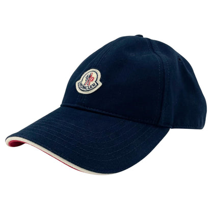 【中古】MONCLER | モンクレール BERRETTO BASEBALL キャップ 帽子　D10910021200 ネイビー【尾張小牧店】