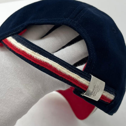 【中古】MONCLER | モンクレール BERRETTO BASEBALL キャップ 帽子　D10910021200 ネイビー【尾張小牧店】