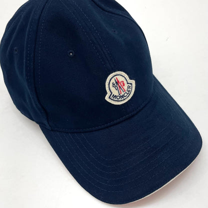 【中古】MONCLER | モンクレール BERRETTO BASEBALL キャップ 帽子　D10910021200 ネイビー【尾張小牧店】