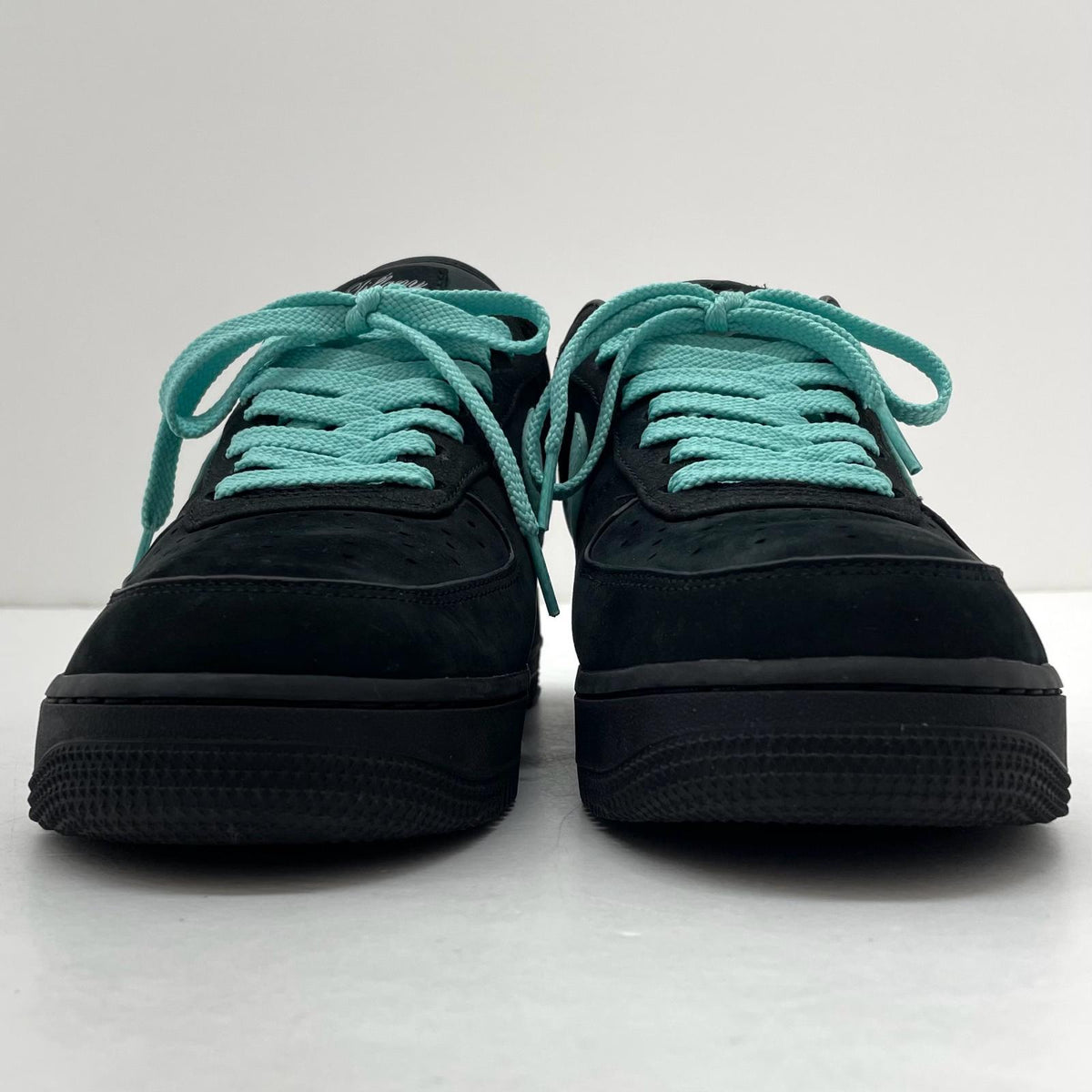 【中古】NIKE×Tiffany & Co. | ナイキ×ティファニー Air Force 1 Low "1837"/エアフォース1 ロー "1837" スニーカー 靴　DZ1382-001 ブラック×ティファニーブルー 27cm【尾張小牧店】