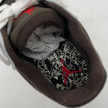 【中古】NIKE×Travis Scott | ナイキ×トラヴィススコット Jordan Jumpman Jack TR "Sail and Dark Mocha"/ジョーダン ジャンプマンジャック TR "セイル アンド ダークモカ" スニーカー 靴　FZ8117-100 ブラウン×ホワイト 28.5cm【尾張小牧店】