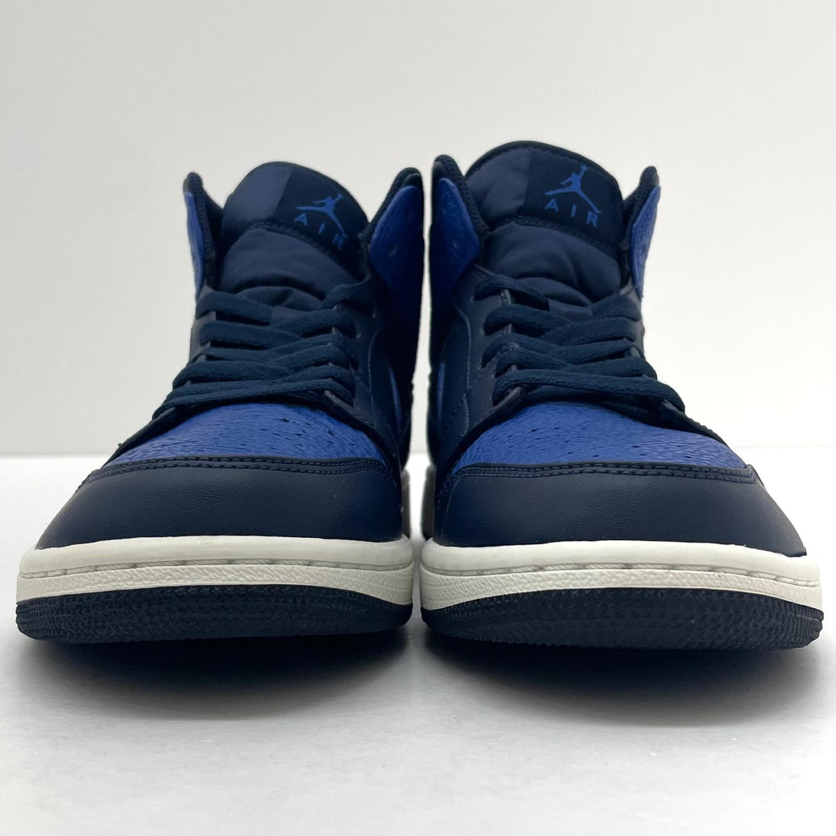 【中古】NIKE | ナイキ Air Jordan 1 Mid "Obsidian Game Royal"/エアジョーダン1 ミッド "オブシディアンゲームロイヤル"　スニーカー 靴　554724-412 ブルー×ネイビー 27cm【尾張小牧店】
