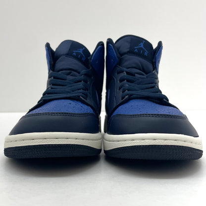 【中古】NIKE | ナイキ Air Jordan 1 Mid "Obsidian Game Royal"/エアジョーダン1 ミッド "オブシディアンゲームロイヤル"　スニーカー 靴　554724-412 ブルー×ネイビー 27cm【尾張小牧店】