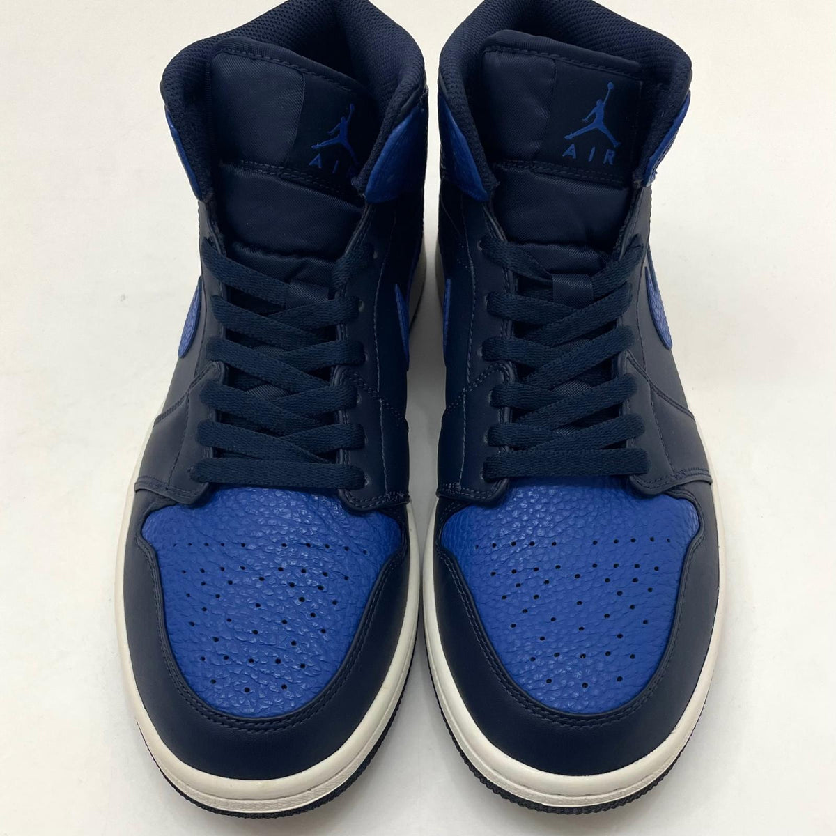 【中古】NIKE | ナイキ Air Jordan 1 Mid "Obsidian Game Royal"/エアジョーダン1 ミッド "オブシディアンゲームロイヤル"　スニーカー 靴　554724-412 ブルー×ネイビー 27cm【尾張小牧店】