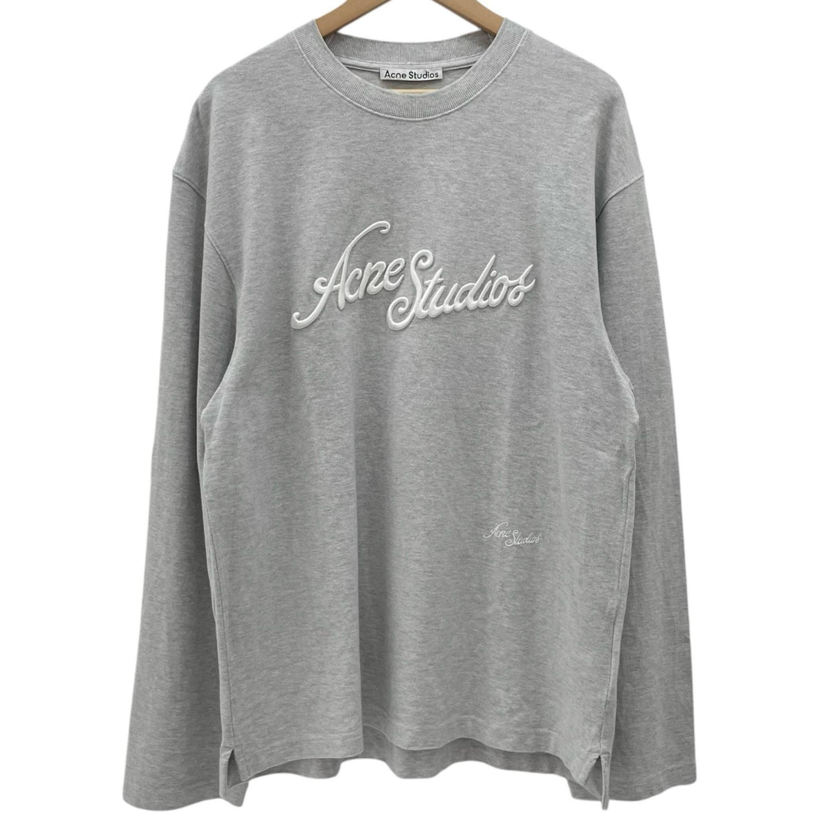 【中古】ACNE STUDIOS | アクネストゥディオズ 長袖Ｔシャツ グレー サイズ：L【尾張小牧店】