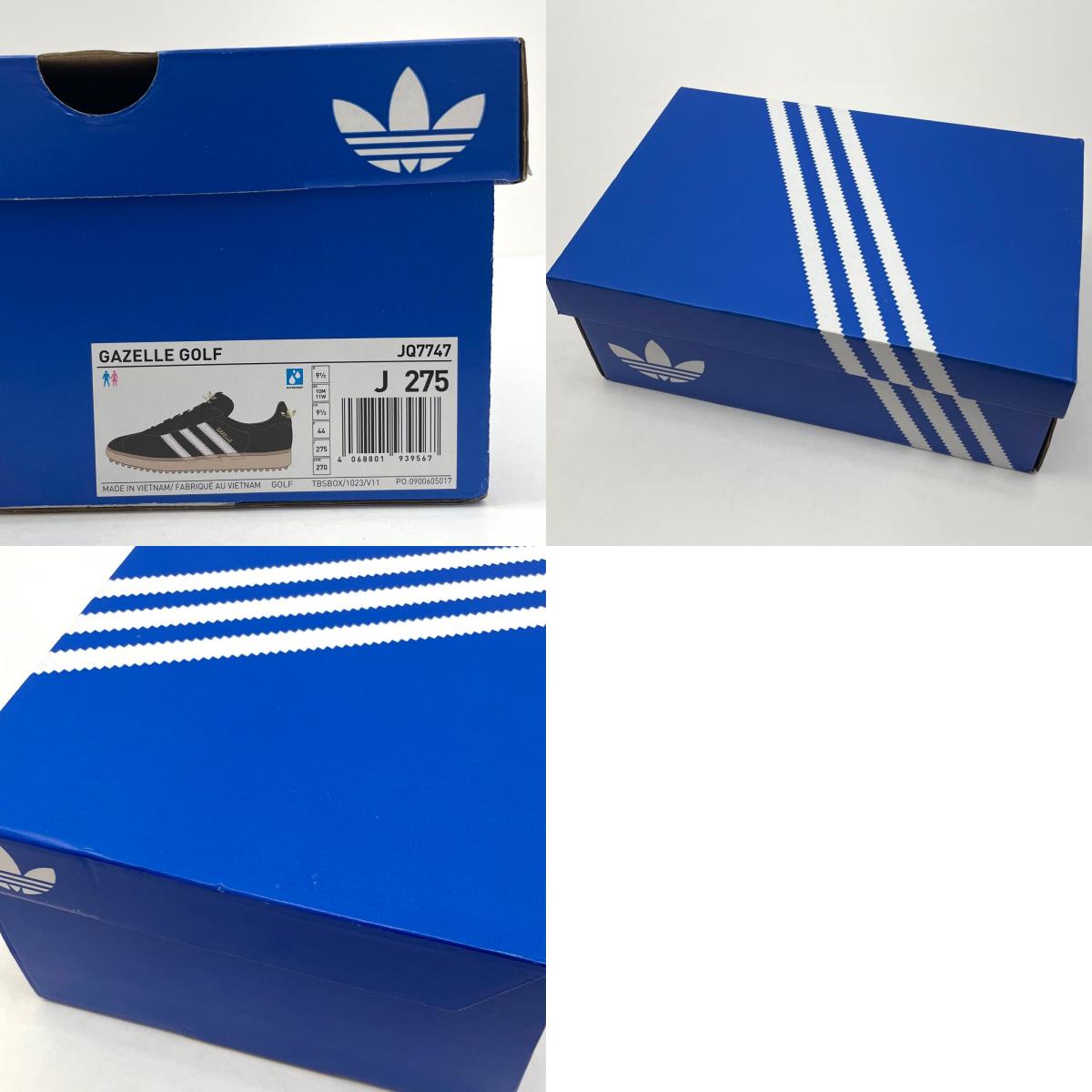 【中古】adidas Originals | アディダスオリジナルス Golf Gazelle/ガゼル ゴルフ スニーカー 靴　JQ7747 ブラウン 27.5cm【尾張小牧店】