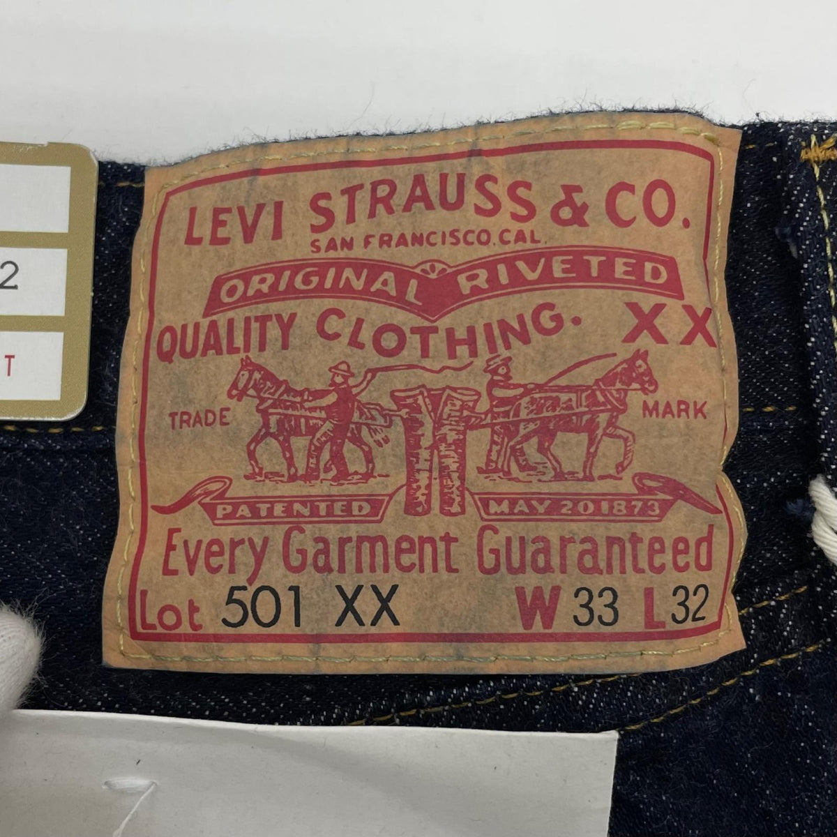 【中古】Levi's VintageClothing | リーバイスヴィンテージクロージング　1955年モデル復刻/日本製 501 デニムパンツ 50155-0056 ネイビー サイズ：33【尾張小牧店】