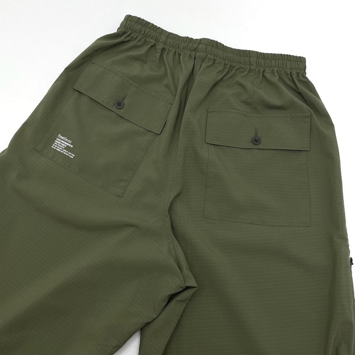 【中古】FreshService | フレッシュサービス　26SS COOLFIBER RIPSTOP BAKER PANTS パンツ FSC262-40010 カーキ サイズ：M【尾張小牧店】