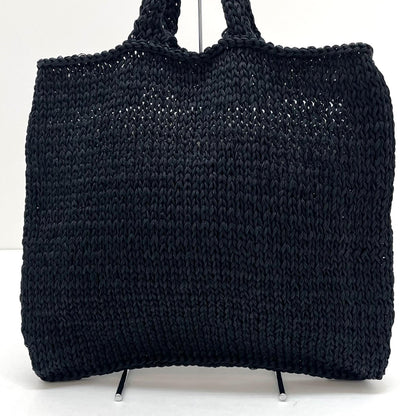 【中古】Aeta | アエタ PAPER YARN TOTE : L トートバッグ PY11 ブラック【尾張小牧店】【専】