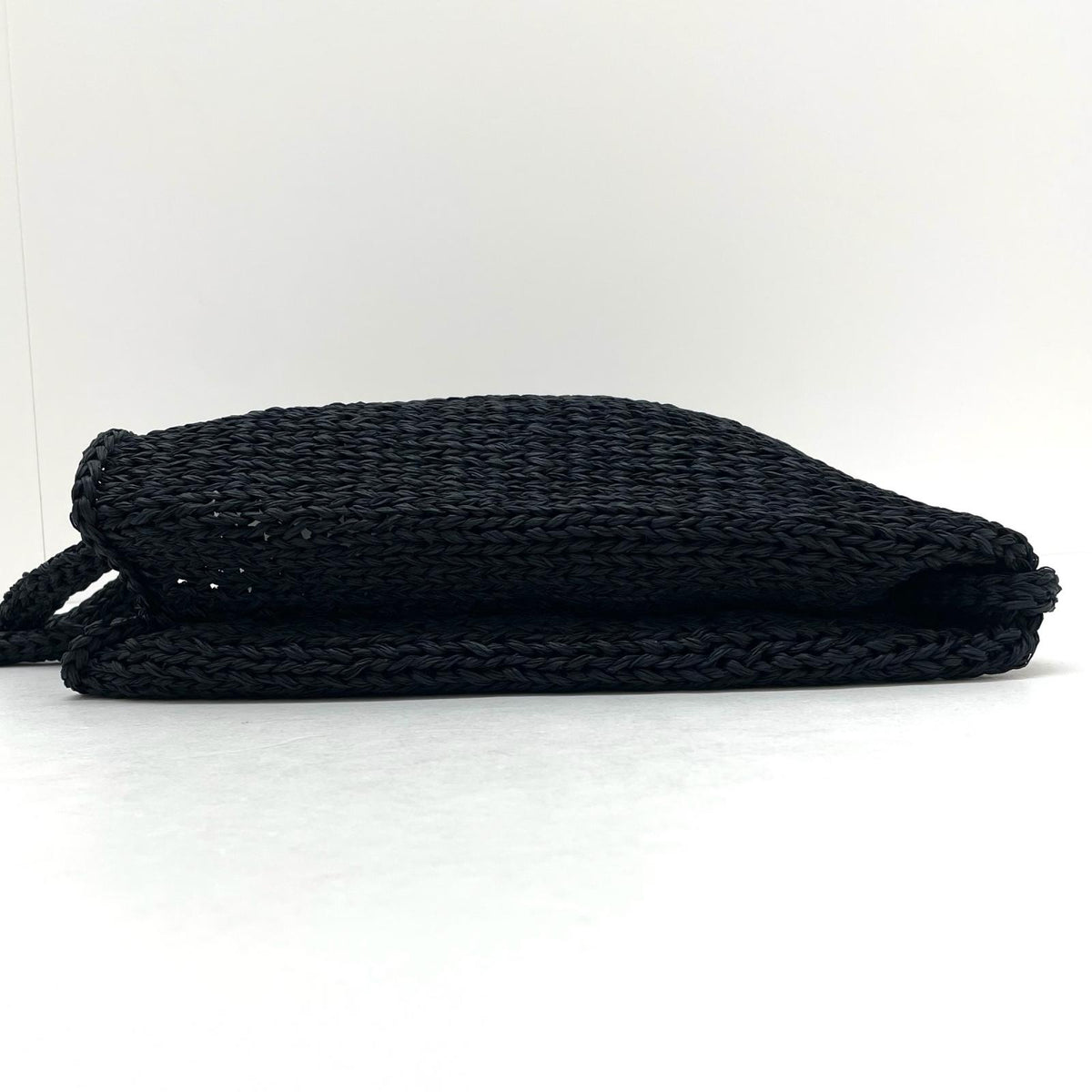 【中古】Aeta | アエタ PAPER YARN TOTE : L トートバッグ PY11 ブラック【尾張小牧店】【専】