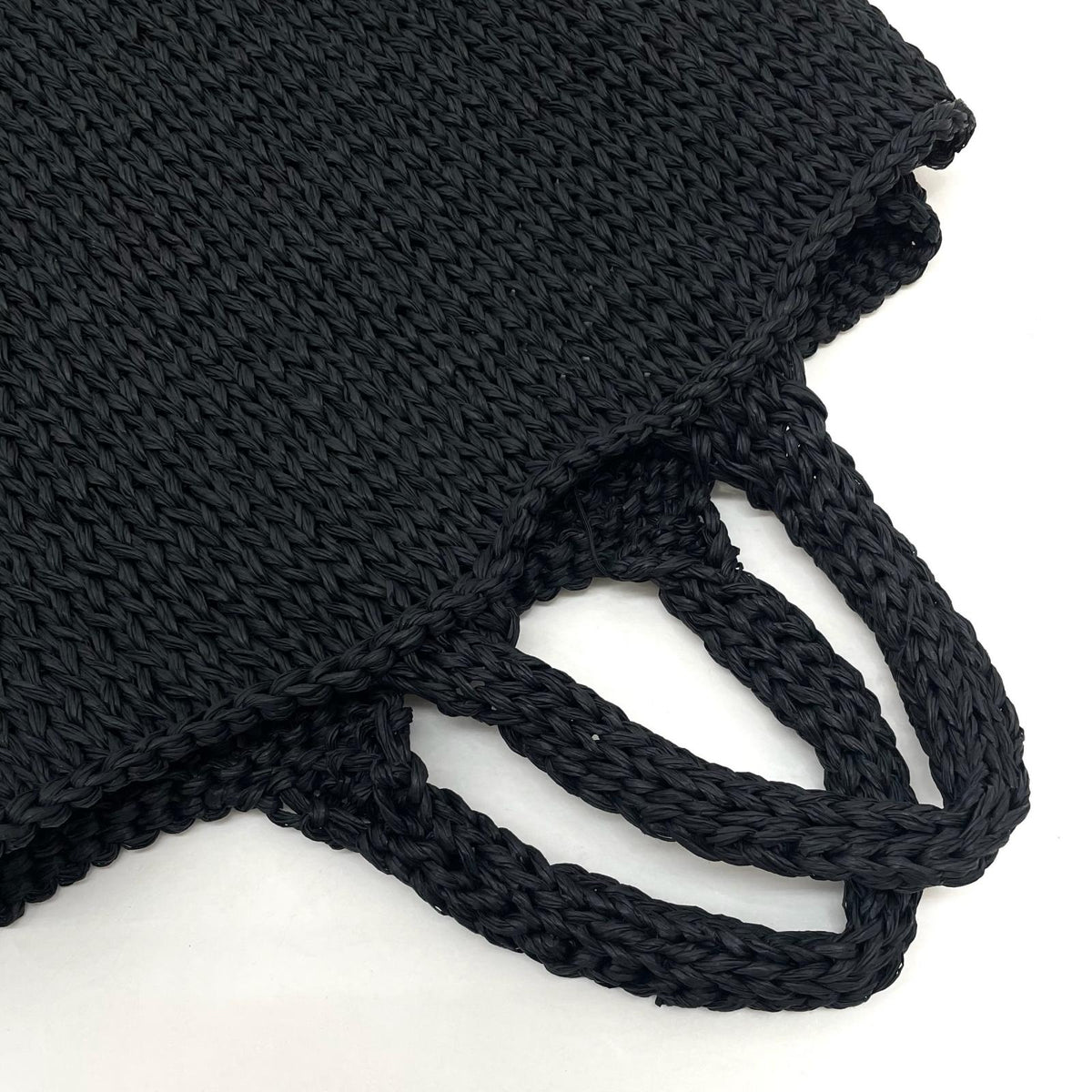 【中古】Aeta | アエタ PAPER YARN TOTE : L トートバッグ PY11 ブラック【尾張小牧店】【専】
