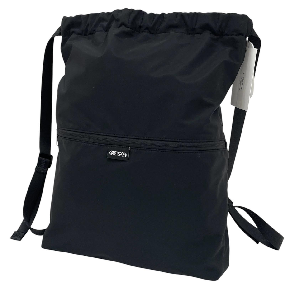 【中古】N.HOOLYWOOD | エヌハリウッド OUTDOOR PRODUCTS DRAWSTRING BACKPACK リュック・デイパック バックパック　2261-AC03 ブラック【尾張小牧店】