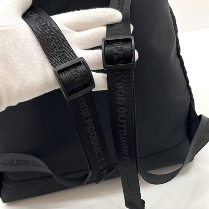 【中古】N.HOOLYWOOD | エヌハリウッド OUTDOOR PRODUCTS DRAWSTRING BACKPACK リュック・デイパック バックパック　2261-AC03 ブラック【尾張小牧店】