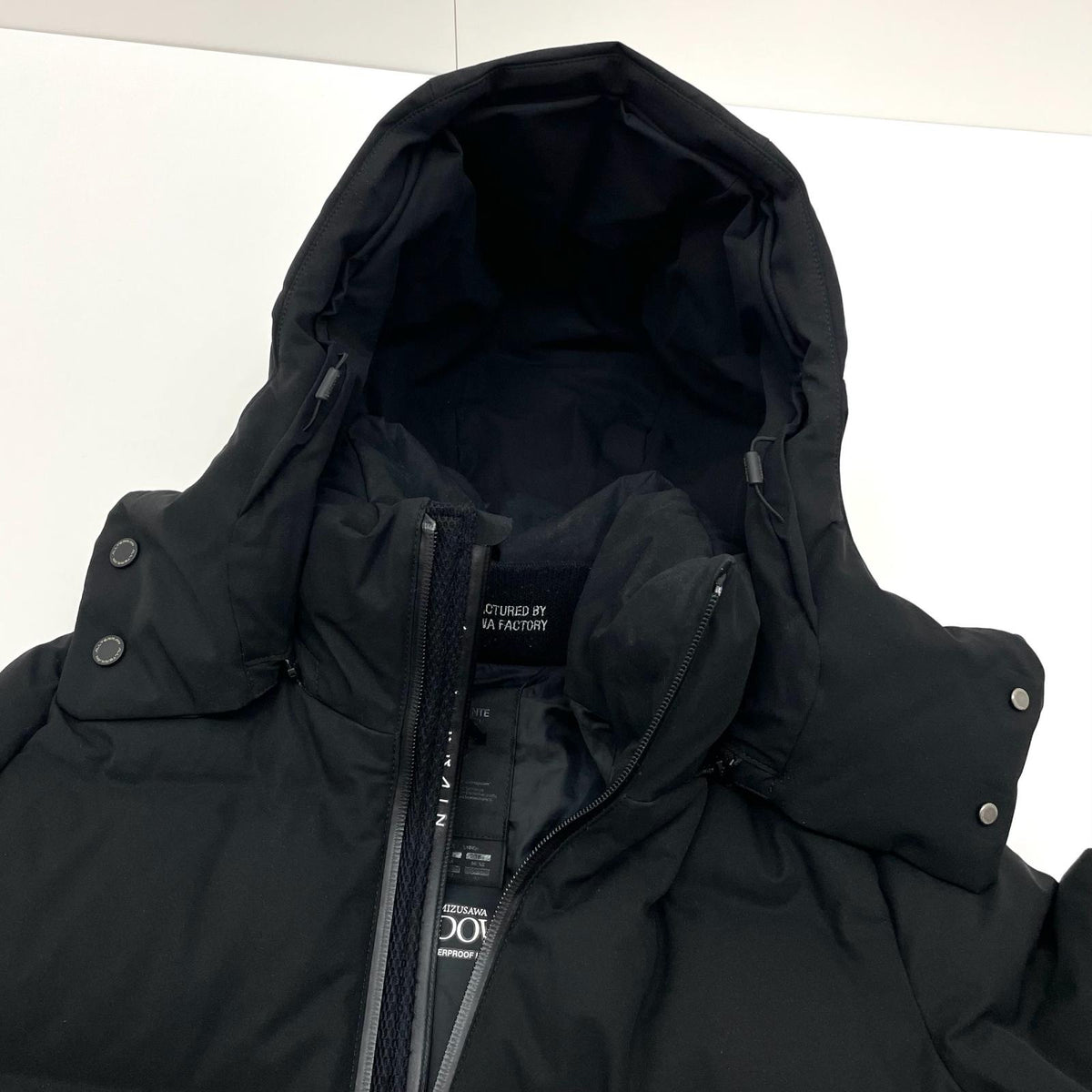 【中古】DESCENTE | デサント　DESCENTE ALLTERRAIN MIZUSAWA DOWN JACKET ダウンジャケット DAMWGK31U ブラック サイズ：XS【尾張小牧店】