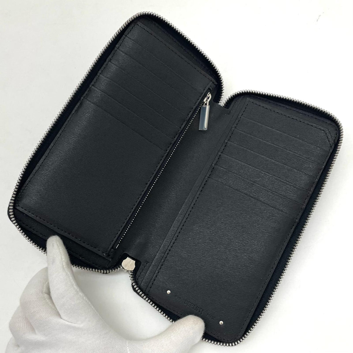 【中古】Berluti | ベルルッティ イタウバロングジップウォレット ラウンドファスナー長財布 ブラック【尾張小牧店】